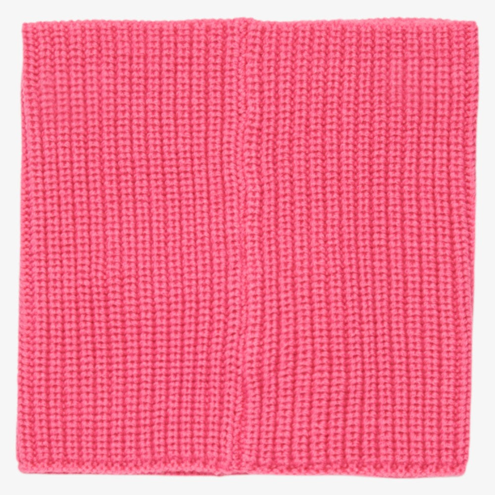 Logo Knit Scarf - Pink