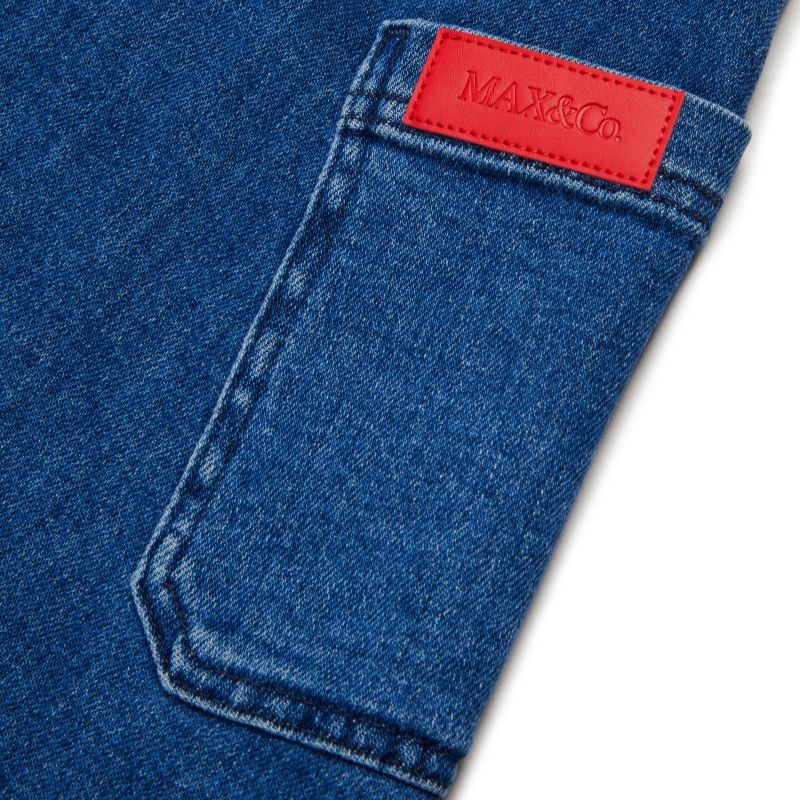 Patch Pocket Dress - Denim