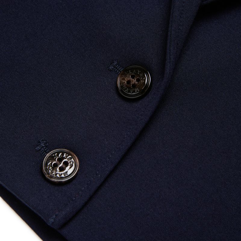 Cropped Blazer - Navy