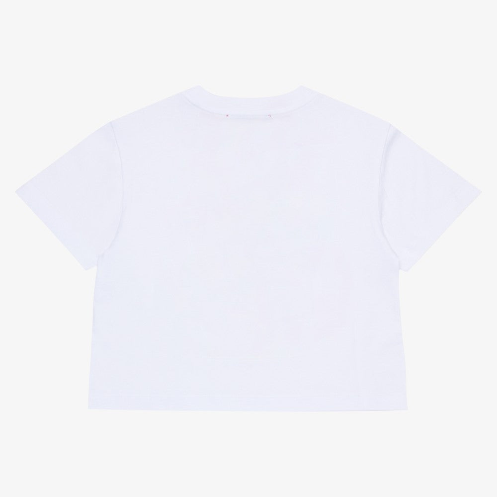 Striped Logo T-Shirt - White