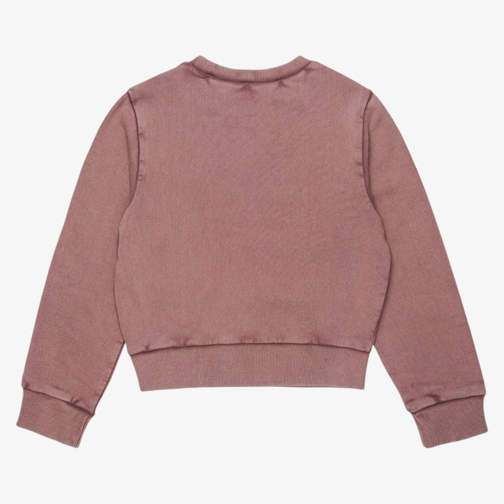Washed Monogram Sweatshirt - Mauve
