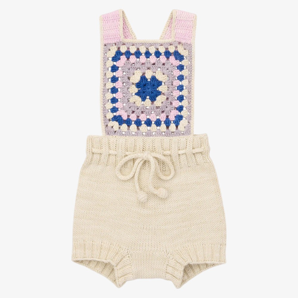 Lake House Romper - Marzipan