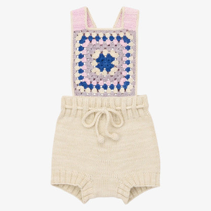 Lake House Romper - Marzipan