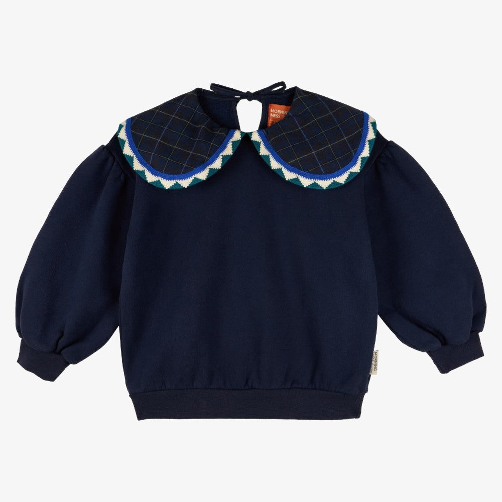 Statement Sweatshirt - Midnight Blue