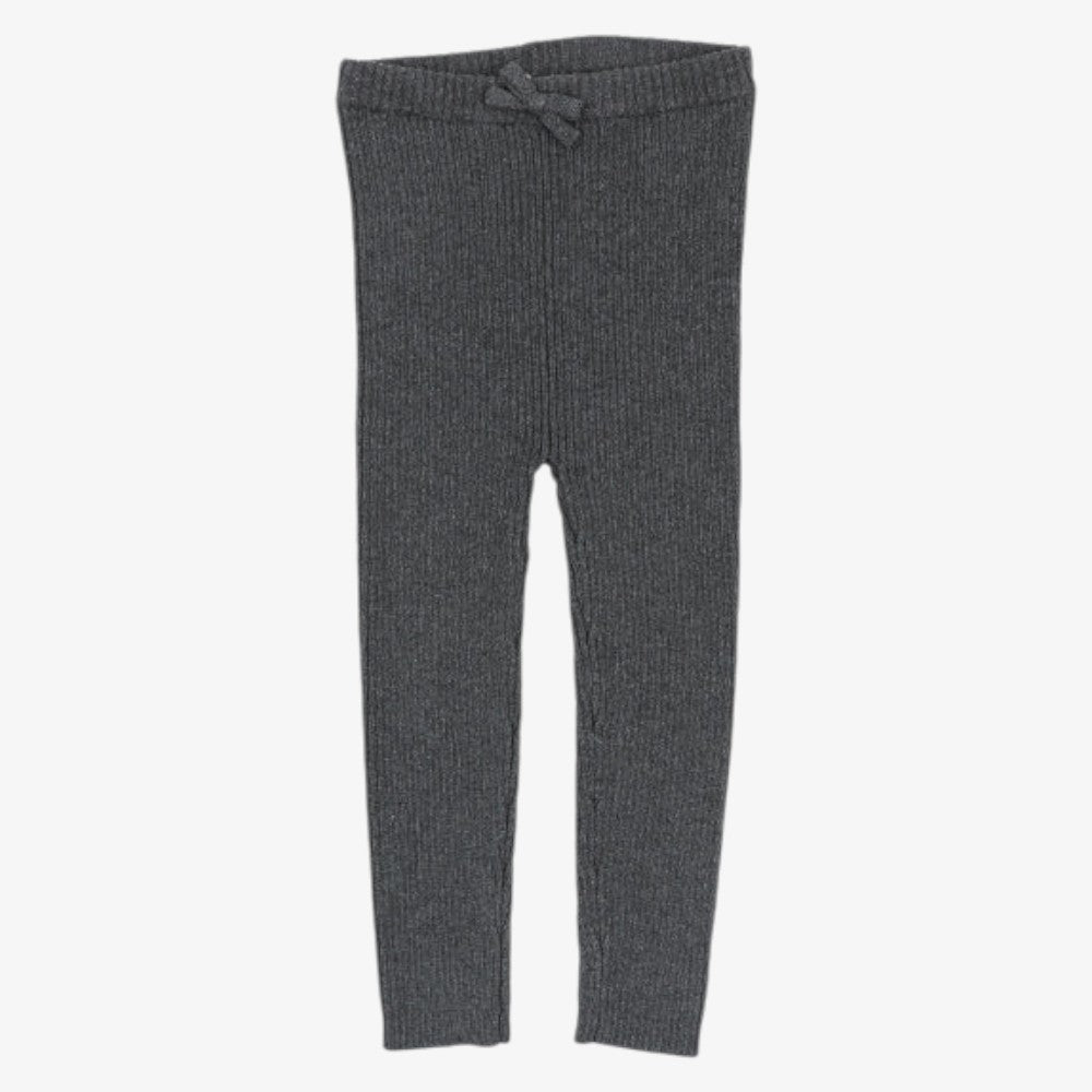 Knit Leggings - Charcoal