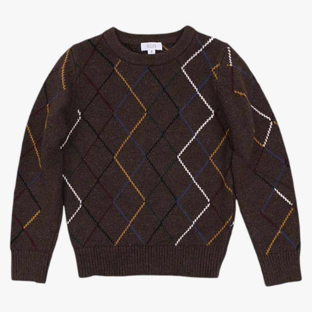 Reni Crew Sweater - Cocoa