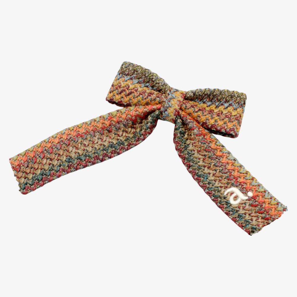 Raffia Bow - Multi
