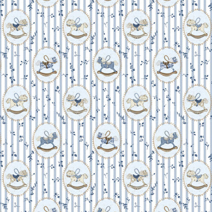 Muslin Blanket - Horse Blue