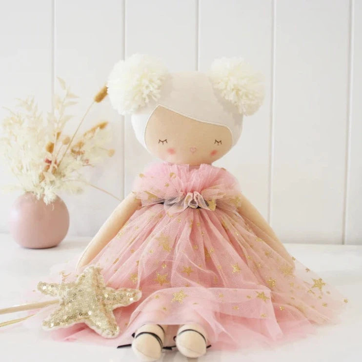 Valentina Pom Pom Doll - Fair-blonde