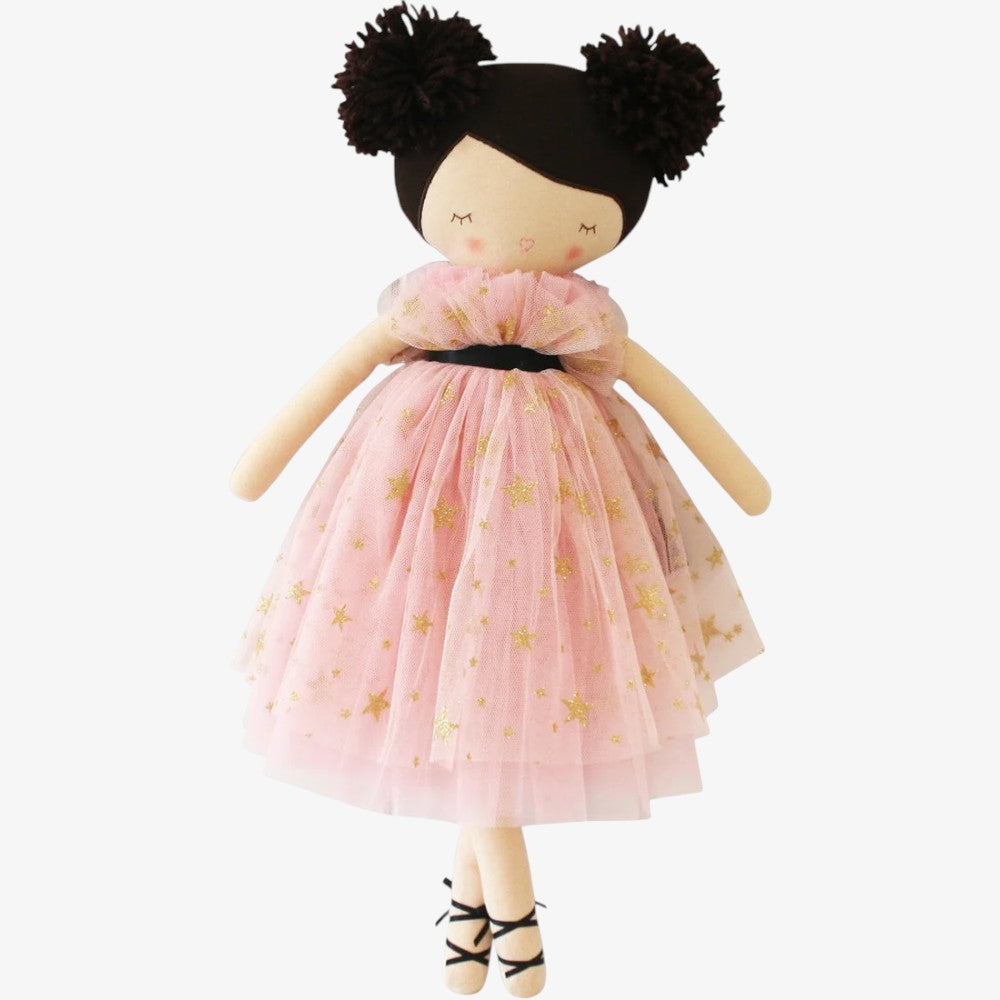 Valentina Pom Pom Doll - Fair-brunette