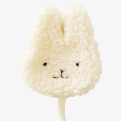 Sherpa Bunny Paci Comforter - Ivory