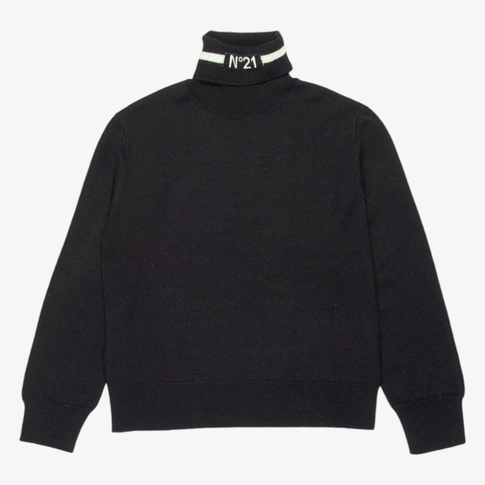 Knit Turtleneck - Black