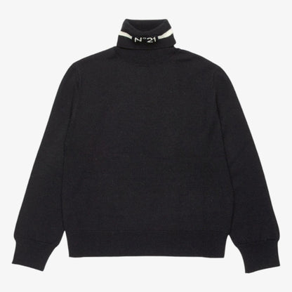 Knit Turtleneck - Black