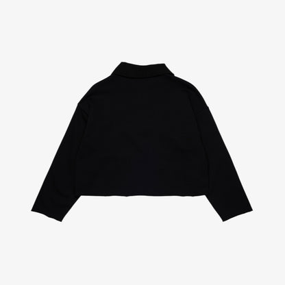 Zip Up Sweatshirt - Black
