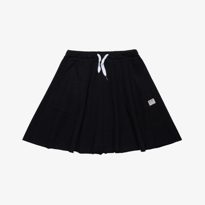 Logo Pocket Skirt - Black