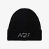 Logo Knit Hat - Black