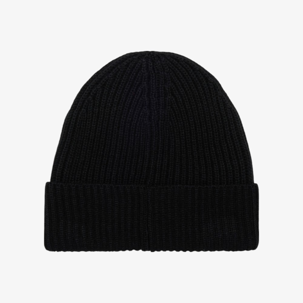 Logo Knit Hat - Black