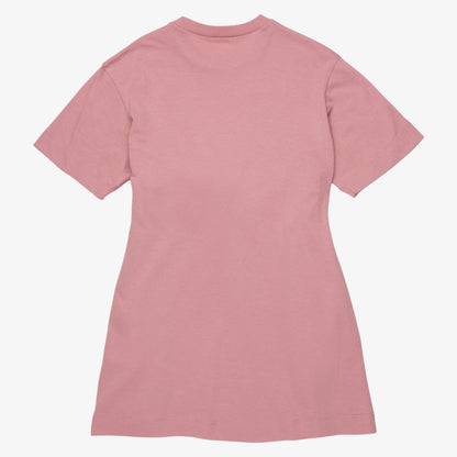 Logo T-Shirt Dress With Tie - Pink