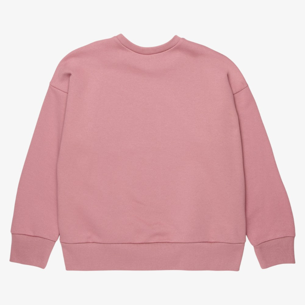 Drop Shoulder Sweatshirt - Pink