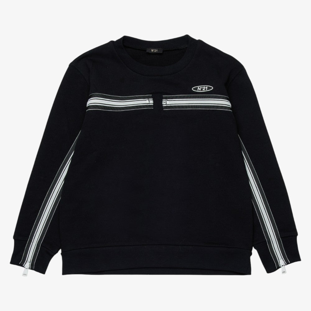 Zipper Sweatshirt - Black