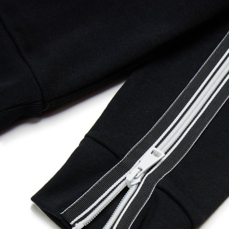 Zipper Sweatshirt - Black