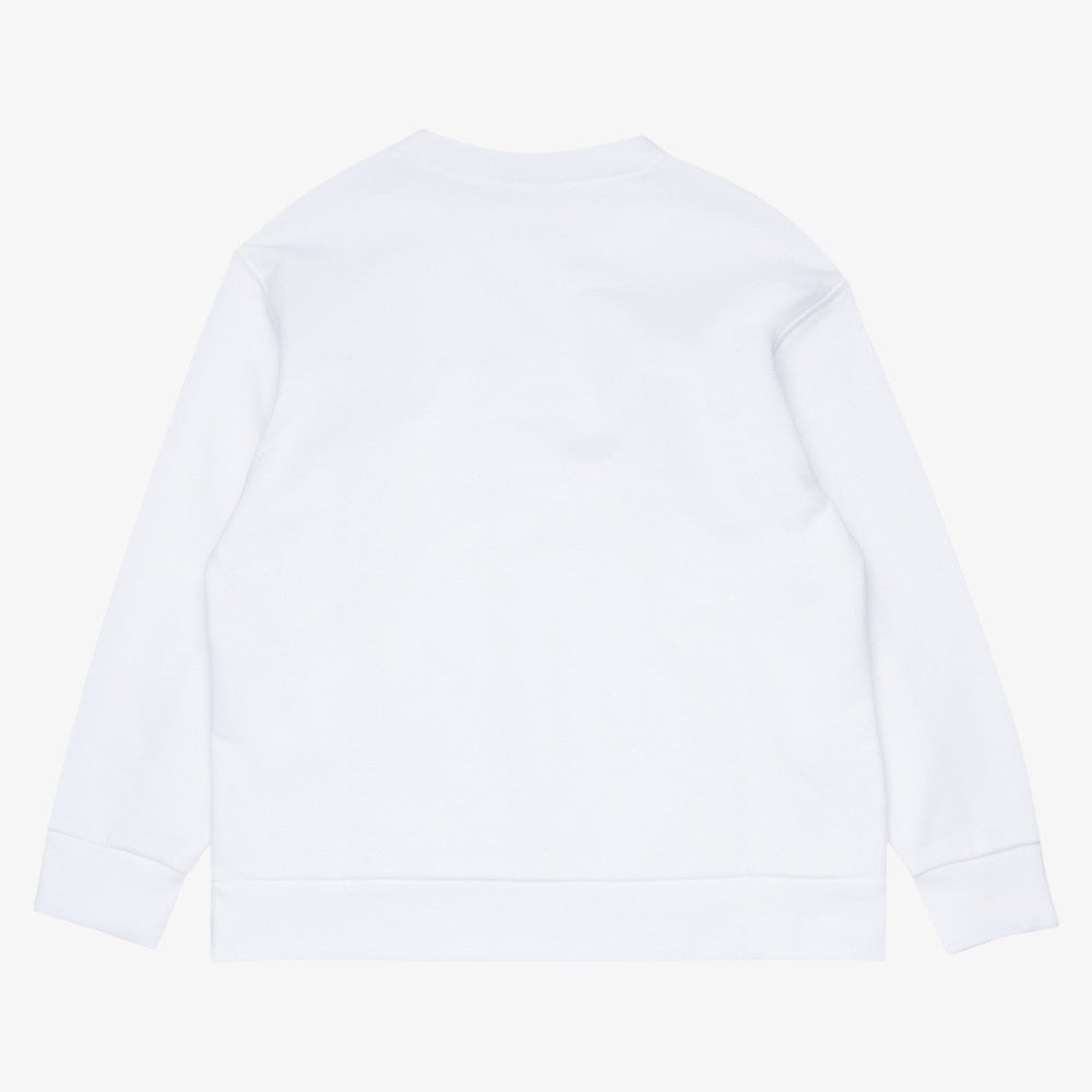 Zipper Sweatshirt - White
