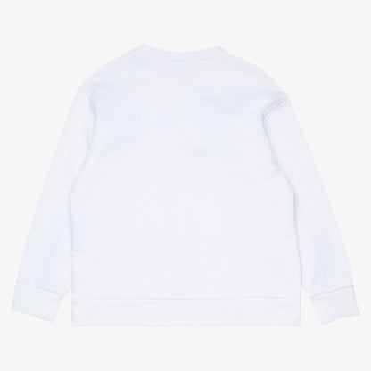 Zipper Sweatshirt - White