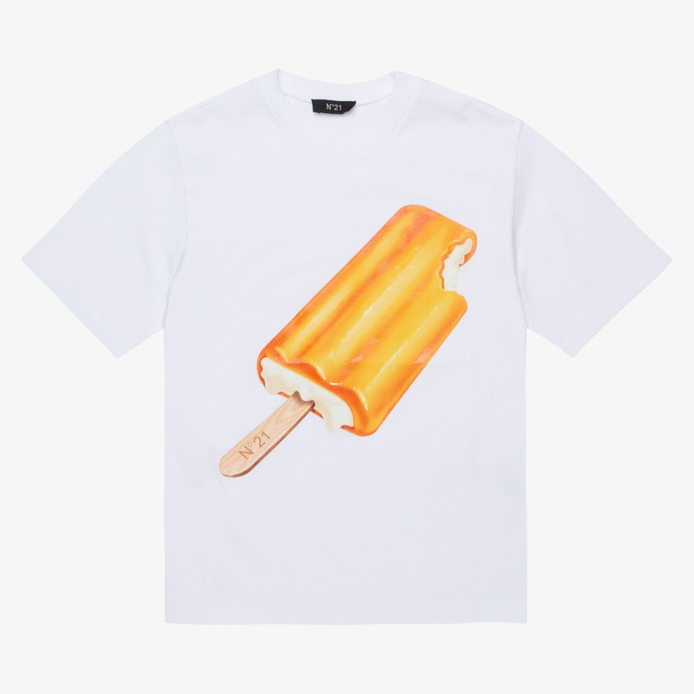 Popsickle Tee - White