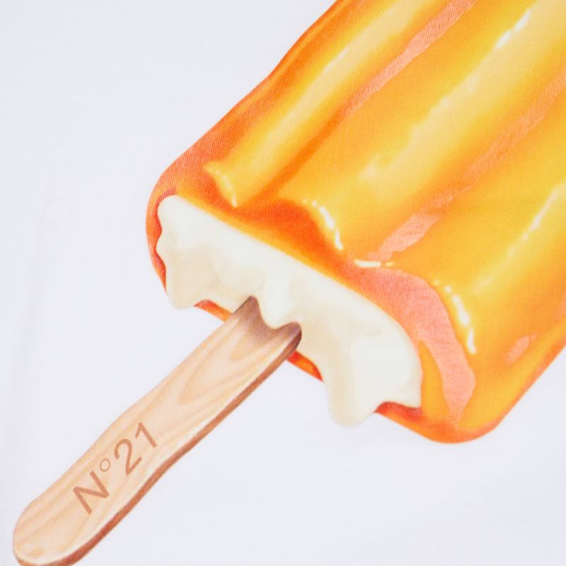 Popsickle Tee - White