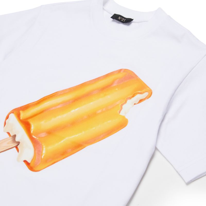 Popsickle Tee - White