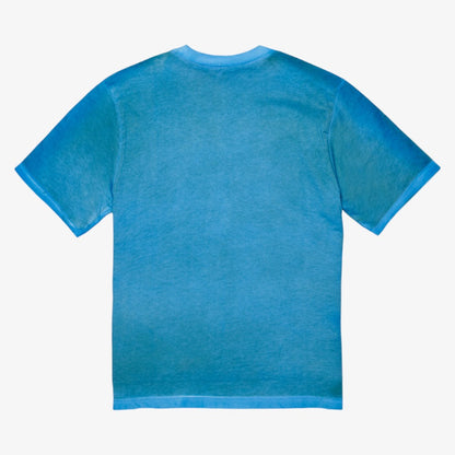 Oversized Logo Tee - Faded Blue