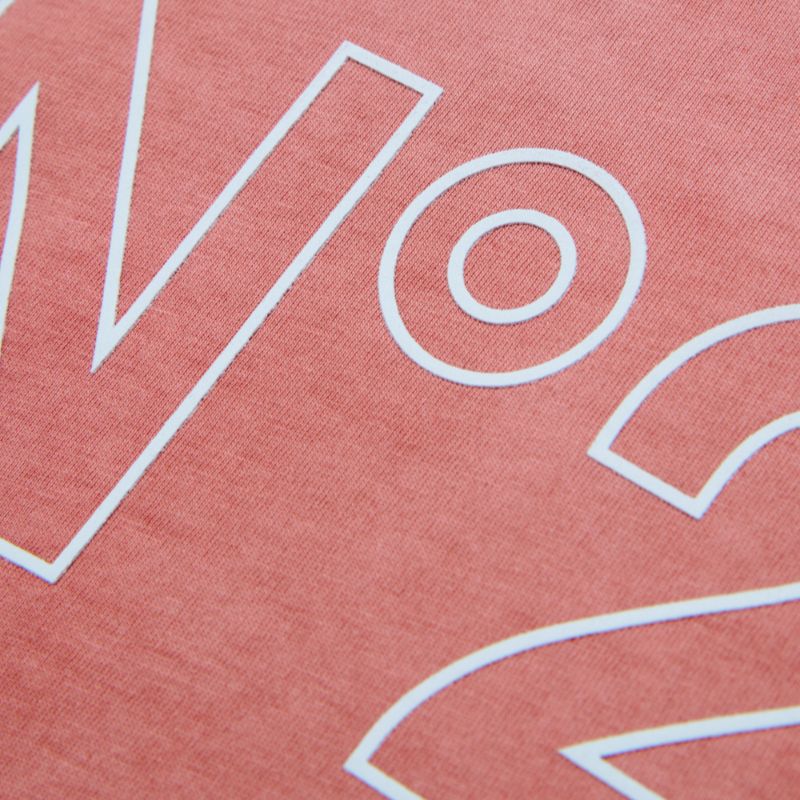 Oversized Logo Tee - Faded Red