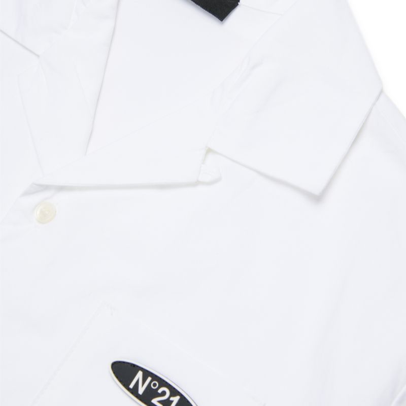 Pocket Logo Shirt - White