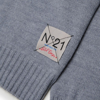 Knit Polo Sweater - Grey