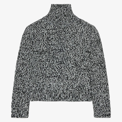 Speckled Sweater - Black