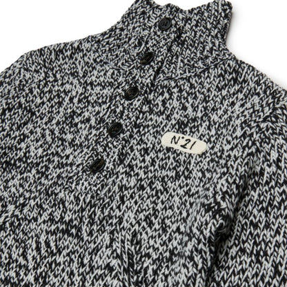 Speckled Sweater - Black