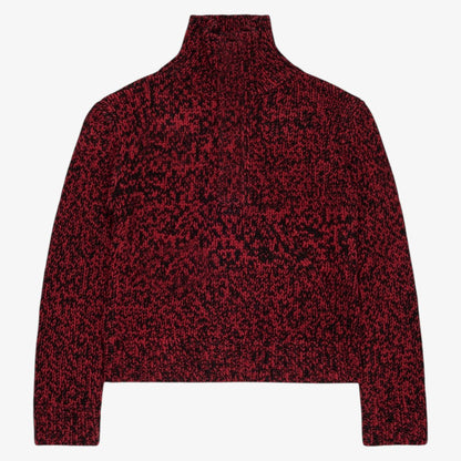 Speckled Sweater - Red