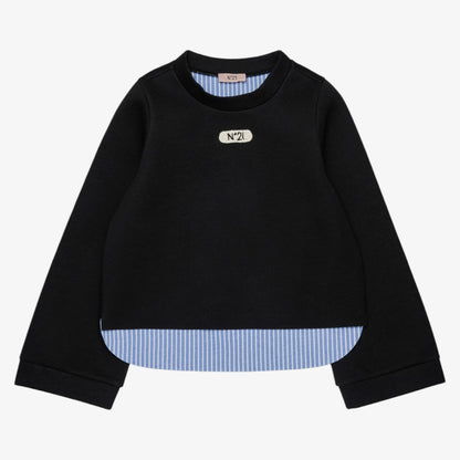 Neoprene Sweatshirt - Black