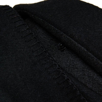Wool Blend Coat - Black