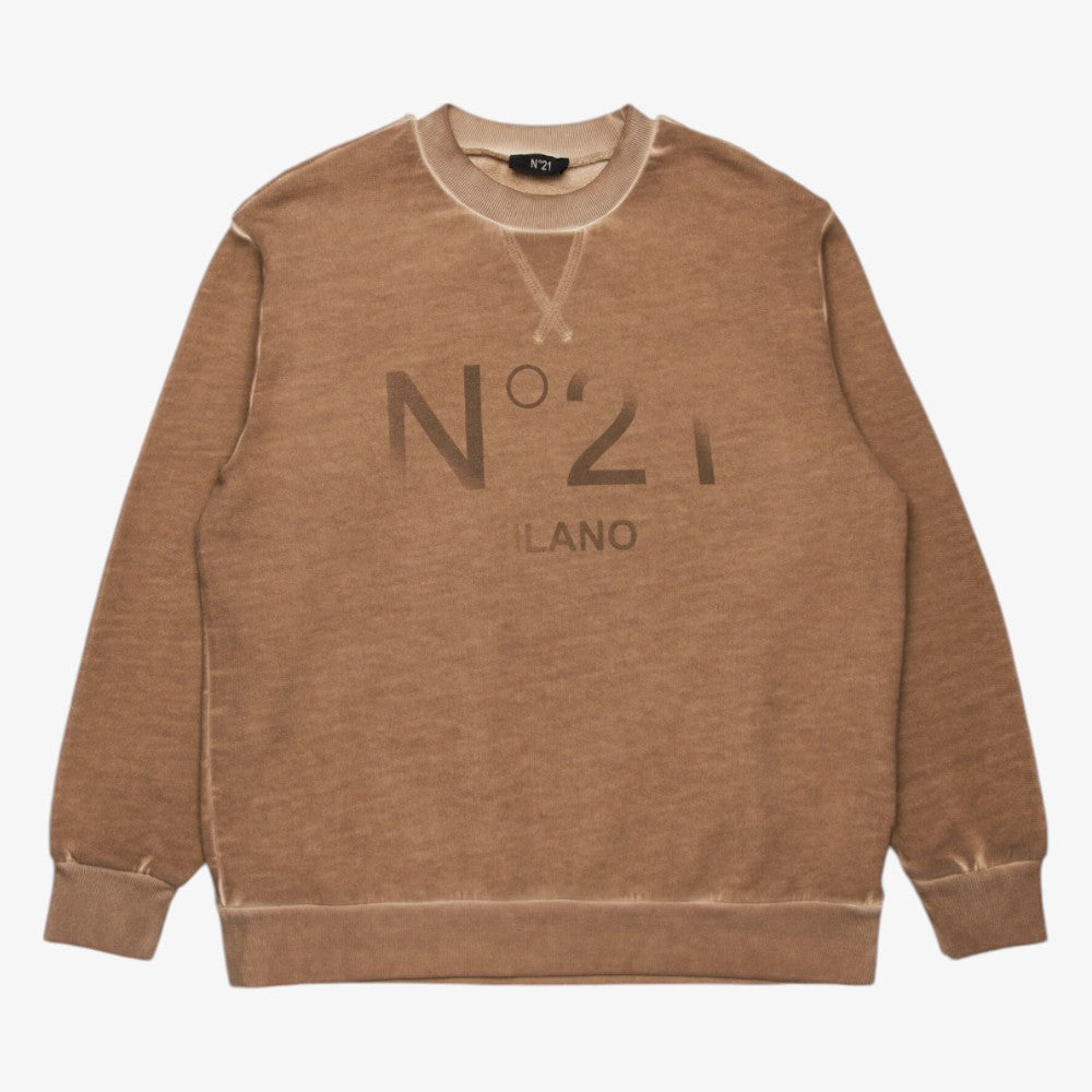 Logo Sweatshirt - Brown