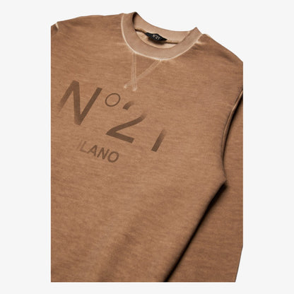 Logo Sweatshirt - Brown