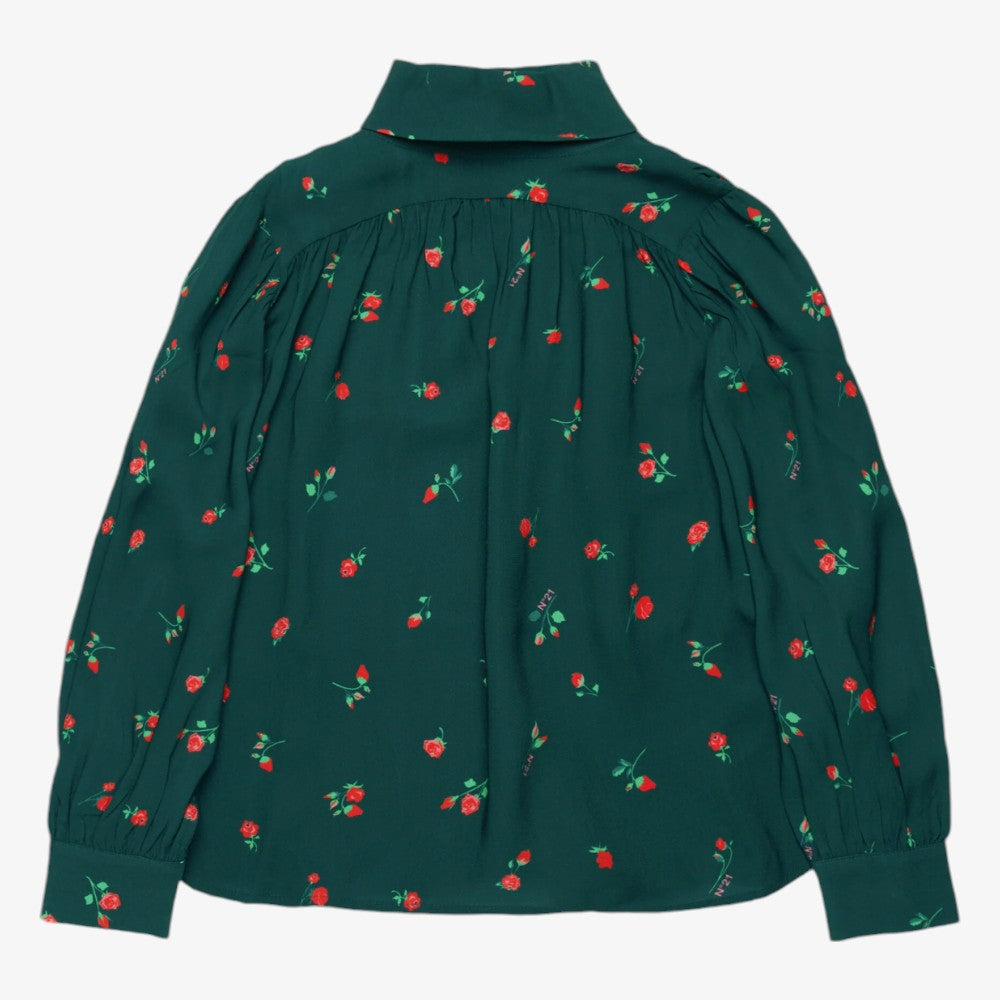 Flower Blouse - Green