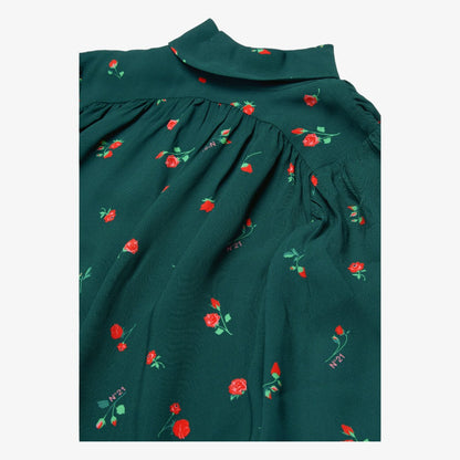 Flower Blouse - Green