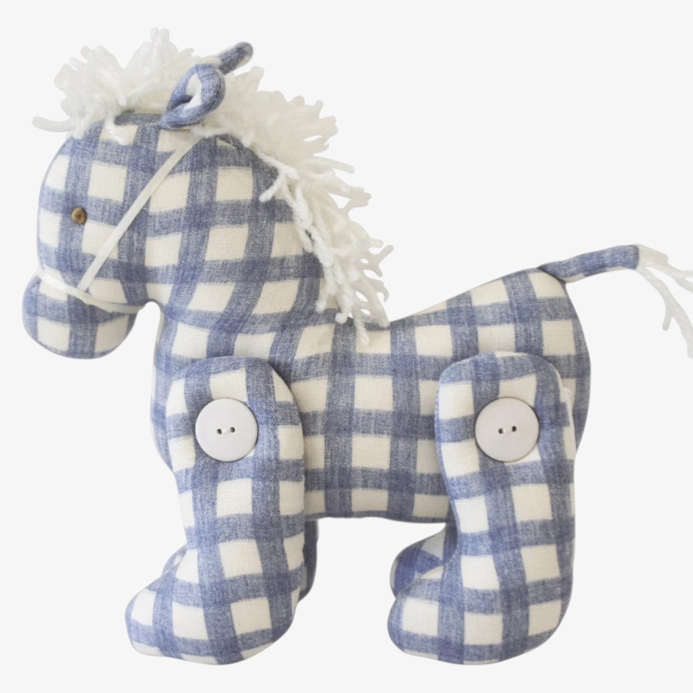 Jointed Pony - Chambray Check