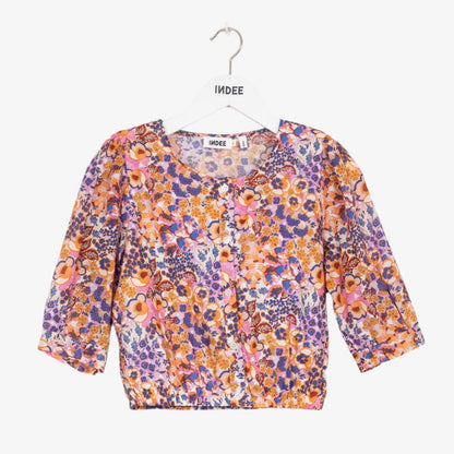 Flower Top - Candy Pink