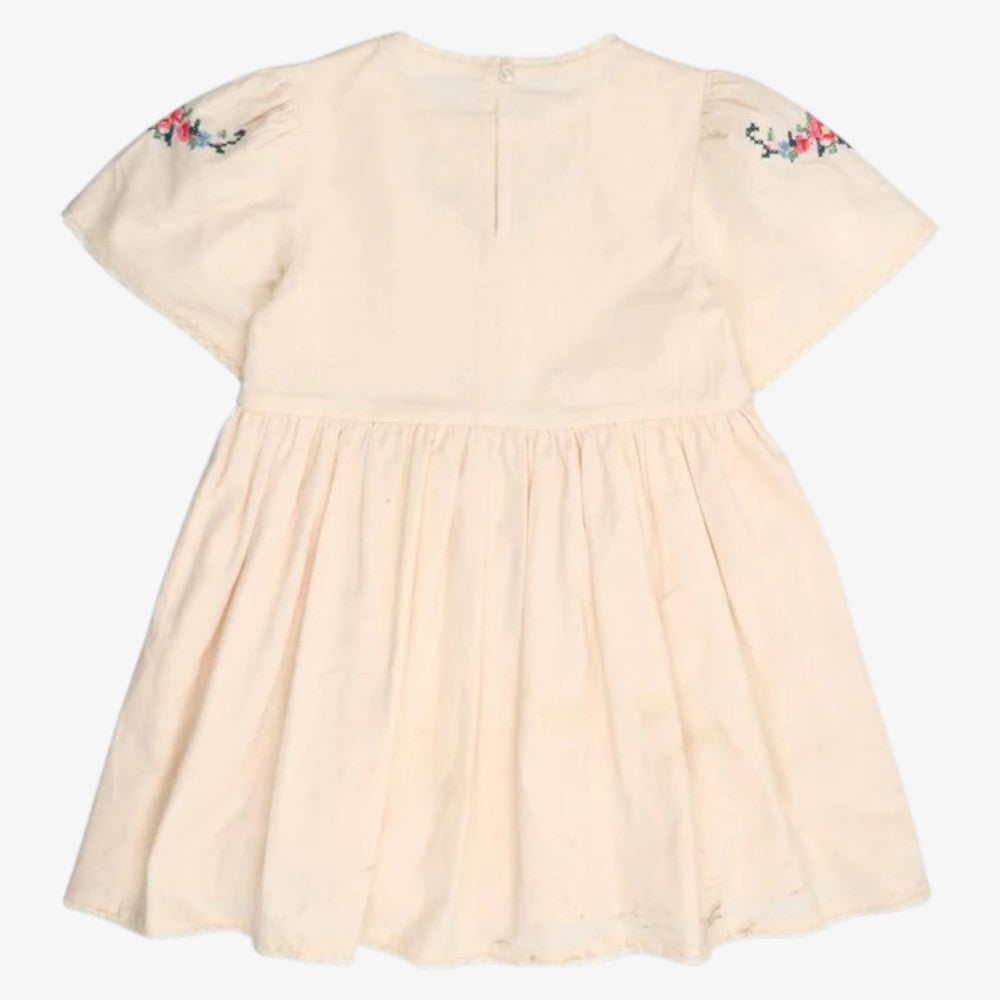 Narcise Dress Long - Ecru