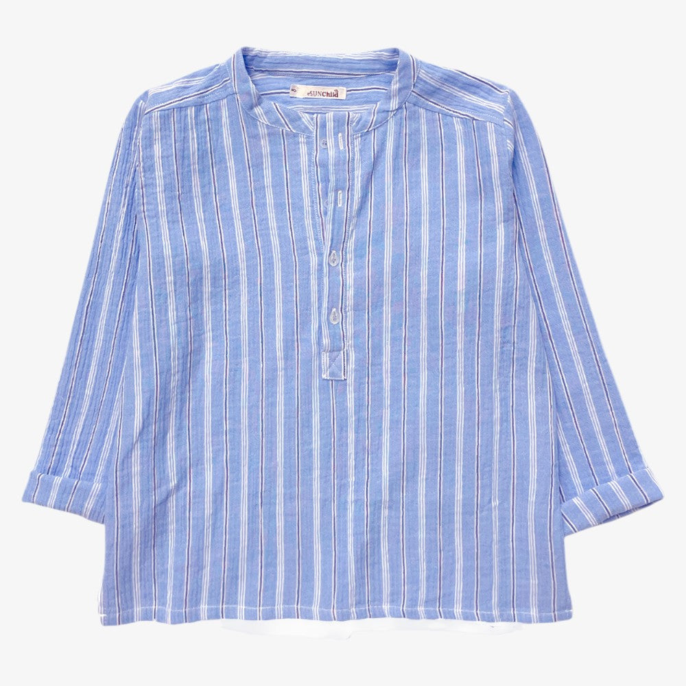 Negril Shirt - Blue Stripe