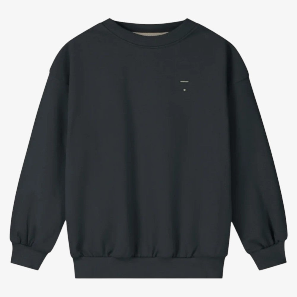 Drop Shoulder Sweatshirt - Pirate Black