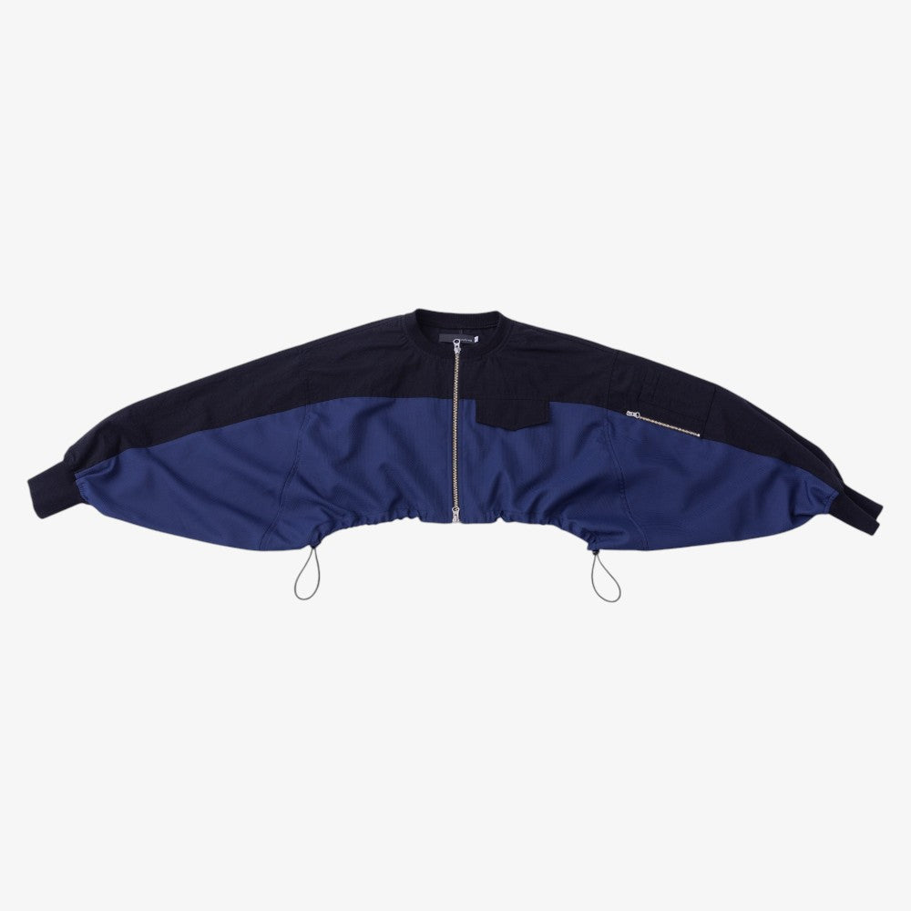 Two Tone Jacket - Black