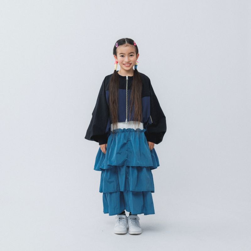 Two Tone Jacket - Black